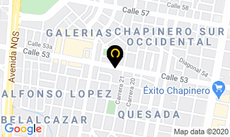 Mapa de Financiera Juriscoop en Bogotá D.C