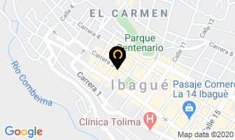 Mapa de Financiera Juriscoop en Ibagué