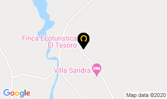 Mapa de Finca Ecoturistica El Tesoro en Restrepo