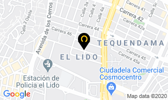 Mapa de Finca Guadalajara en Cali