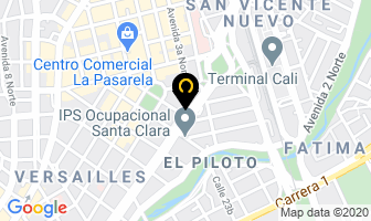 Mapa de Finca La Angelira en Cali