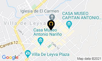 Mapa de Finca Raiz en Villa de Leyva