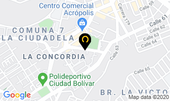 Mapa de Finca Raiz en Bucaramanga