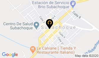 Mapa de Finca Raiz Subachoque Sabana De Bogota en Subachoque