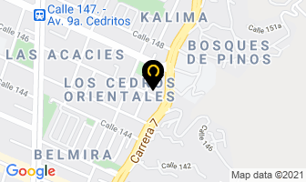 Mapa de Fincas De Turismo en Bogotá D.C