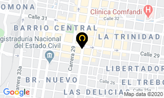 Mapa de Findecón en Palmira