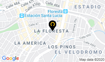 Mapa de Fines Xpress en Medellín