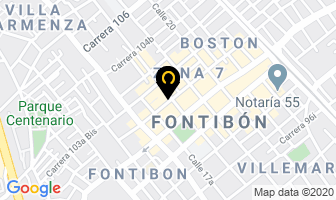 Mapa de Finito´s Bar en Bogotá D.C