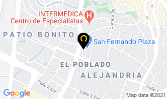 Mapa de Fionna en Medellín