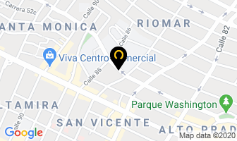 Mapa de Fiorella Pizza en Barranquilla