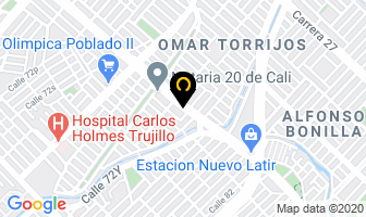 Mapa de F.i.r. Recreación Y Eventos en Cali