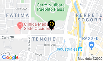Mapa de Fiscos Gym en Medellín