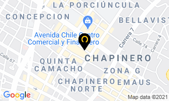 Mapa de Fisher's en Bogotá D.C