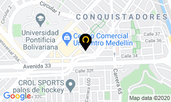 Mapa de Físicos & Imagen en Medellín