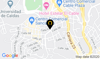 Mapa de Fisio Spa en Manizales