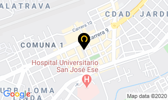 Mapa de Fisiocenter Ltda en Popayán