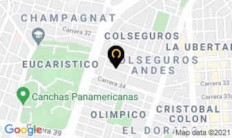 Mapa de Fisiogem & Cía E.u. en Cali