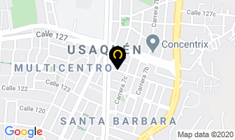 Mapa de Fisiomédica Ltda. en Bogotá D.C