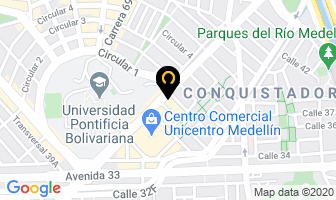 Mapa de Fitness Abc en Medellín