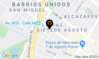 Mapa de Fivercol Quimicos en Bogotá D.C