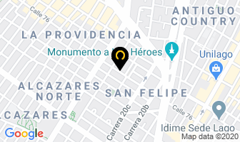 Mapa de Fivrescar's Ltda. en Bogotá D.C