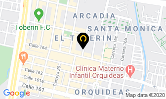 Mapa de Flamencolombia.com en Bogotá D.C