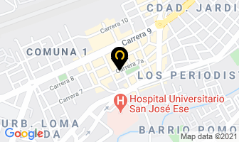 Mapa de Flap Soluciones Empresariales en Popayán
