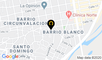 Mapa de Flash Moto Domicilios en Cúcuta