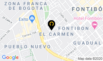 Mapa de Fletex S.a. en Bogotá D.C