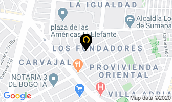 Mapa de Flexiplast Tbt Ltda. en Bogotá D.C