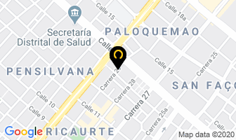 Mapa de Flexitubo Ltda. en Bogotá D.C