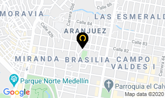 Mapa de Flexopartes en Medellín