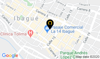 Mapa de Flipper®s Bocaditos en Ibagué