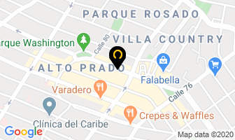 Mapa de Flor Andina en Barranquilla