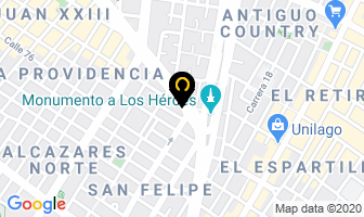 Mapa de Flor De Mar Estetica Integral en Bogotá D.C