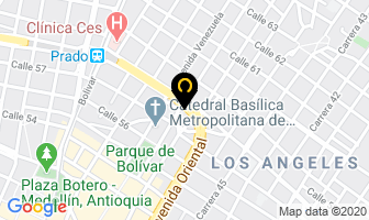 Mapa de Flor De Piel en Medellín