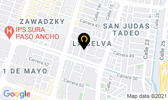 Mapa de Flor Marina Sarmiento Rojas en Cali