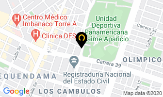 Mapa de Flora Y Eventos Valladares en Cali