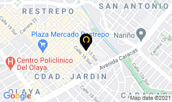 Mapa de Floramar en Bogotá D.C
