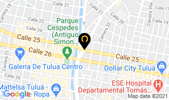 Mapa de Florería & Decoración en Tulua