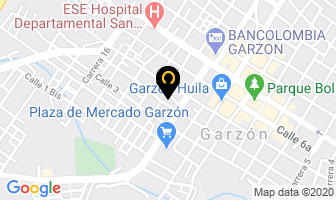 Mapa de Flores De Colombia en Garzón