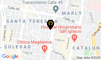 Mapa de Flores De París en Bogotá D.C