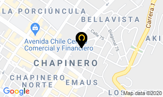 Mapa de Flores Exito en Bogotá D.C