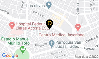 Mapa de Flores La Sonora en Ibagué