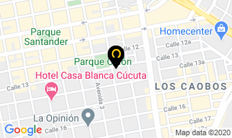 Mapa de Flórez Pérez Jorge Luis en Cúcuta