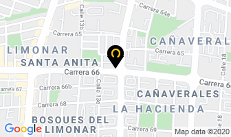 Mapa de Floristería Angeles en Cali