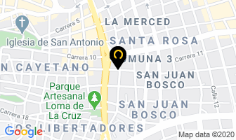 Mapa de Floristería Cali-Colombia en Cali