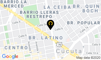Mapa de Floristería El Rosal en Cúcuta