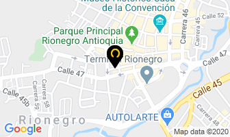 Mapa de Floristería J.c. en Rionegro