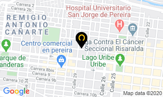 Mapa de Floristería La Rosa en Pereira
